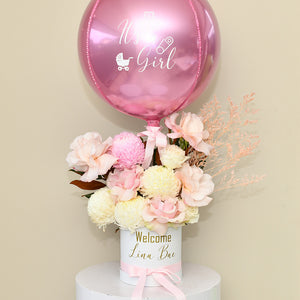 Personalised New Baby Flowers and Balloons Sydney Delivery