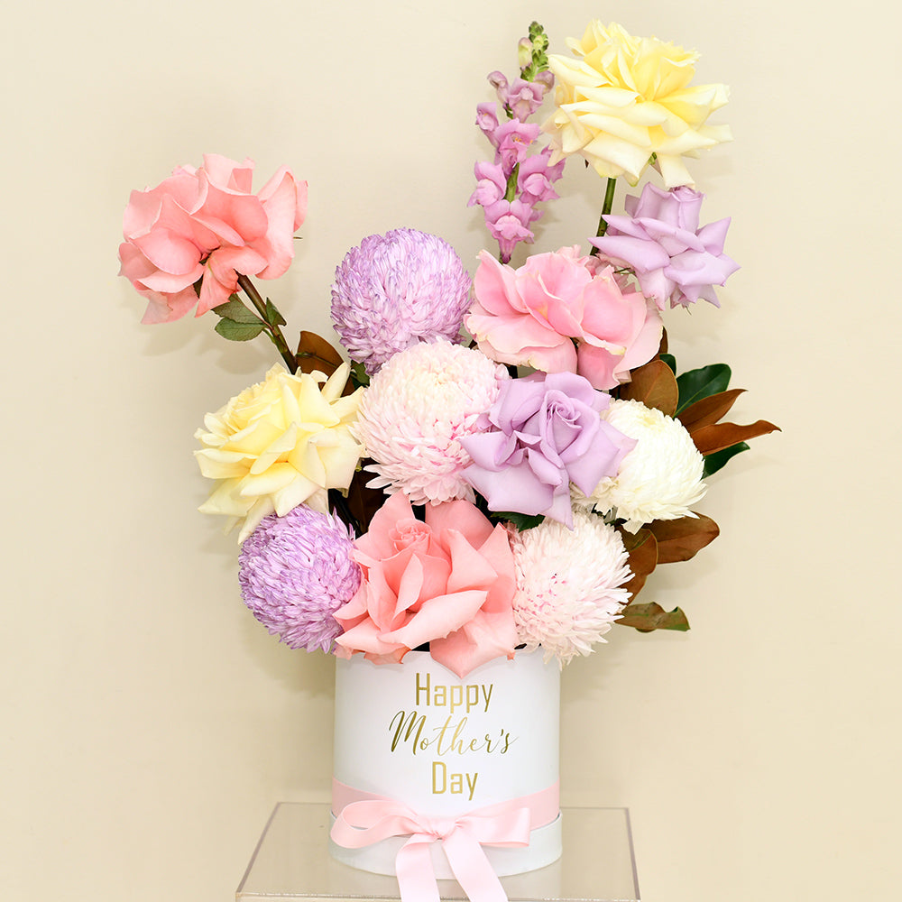 Mother's Day Flowers Sydney – Personalised Flower Box – Flower