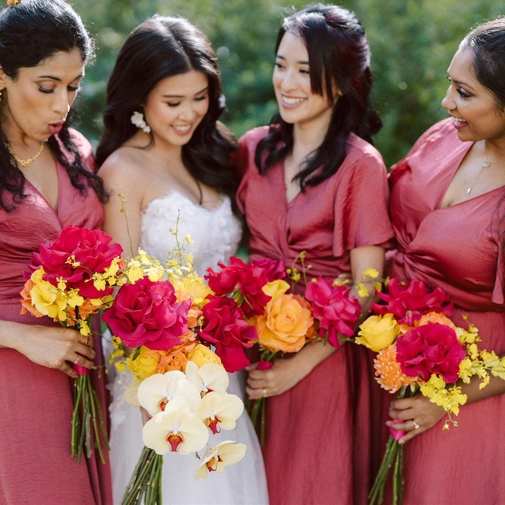 Vibrant Bridesmaid Bouquet Sydney