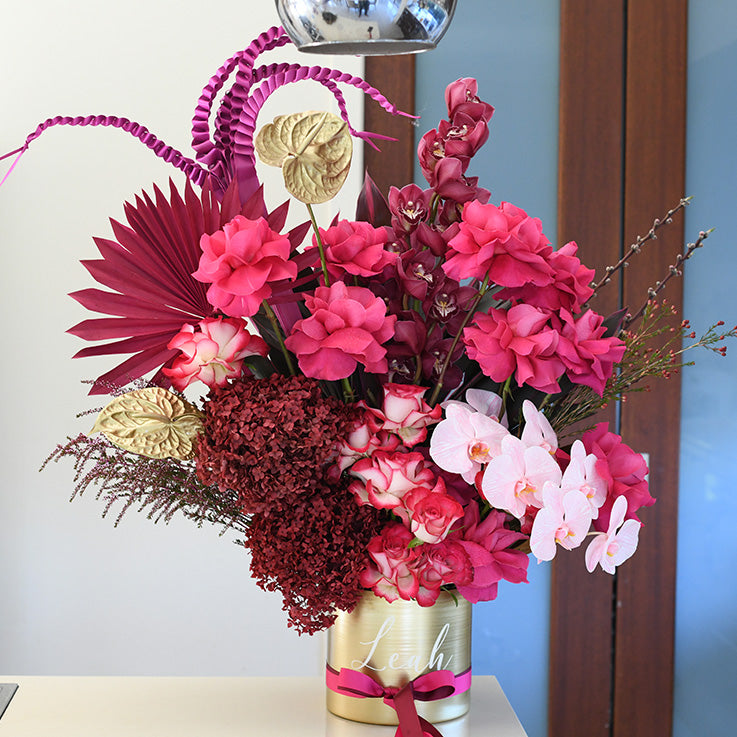 Luxury Valentine's Day Flowers in a Vase Sydney
