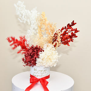 Valentine's Day Dried Flower Arrangement LOVE 101