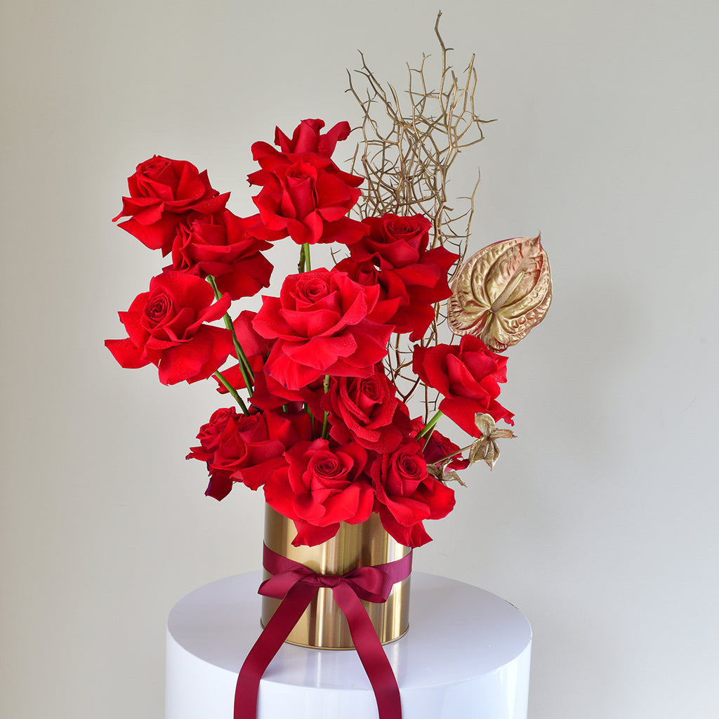 Personalised Flowers in a Vase Sydney